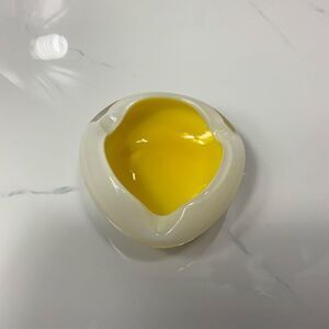 VINTAGE MCM Hand Blown Glass Ashtray